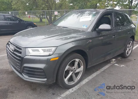 2020 Audi Q5 Titanium Premium Plus 45 Tfsi Quattro S Tronic from USA, damaged, VIN WA1ENAFYXL2090867